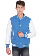 LEATHER SLEEVES VARSITY JACKET