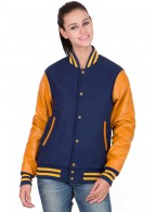 VINYL SLEEVES VARSITY JACKET