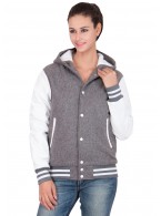 LEATHER SLEEVES VARSITY JACKET