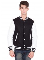 VINYL SLEEVES VARSITY JACKET