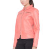 PINK CORAL FULL LEATHER JACKET-WOMEN